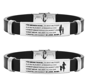 Armband - "FÜR MEINEN SOHN" & "FÜR MEINE TOCHTER"