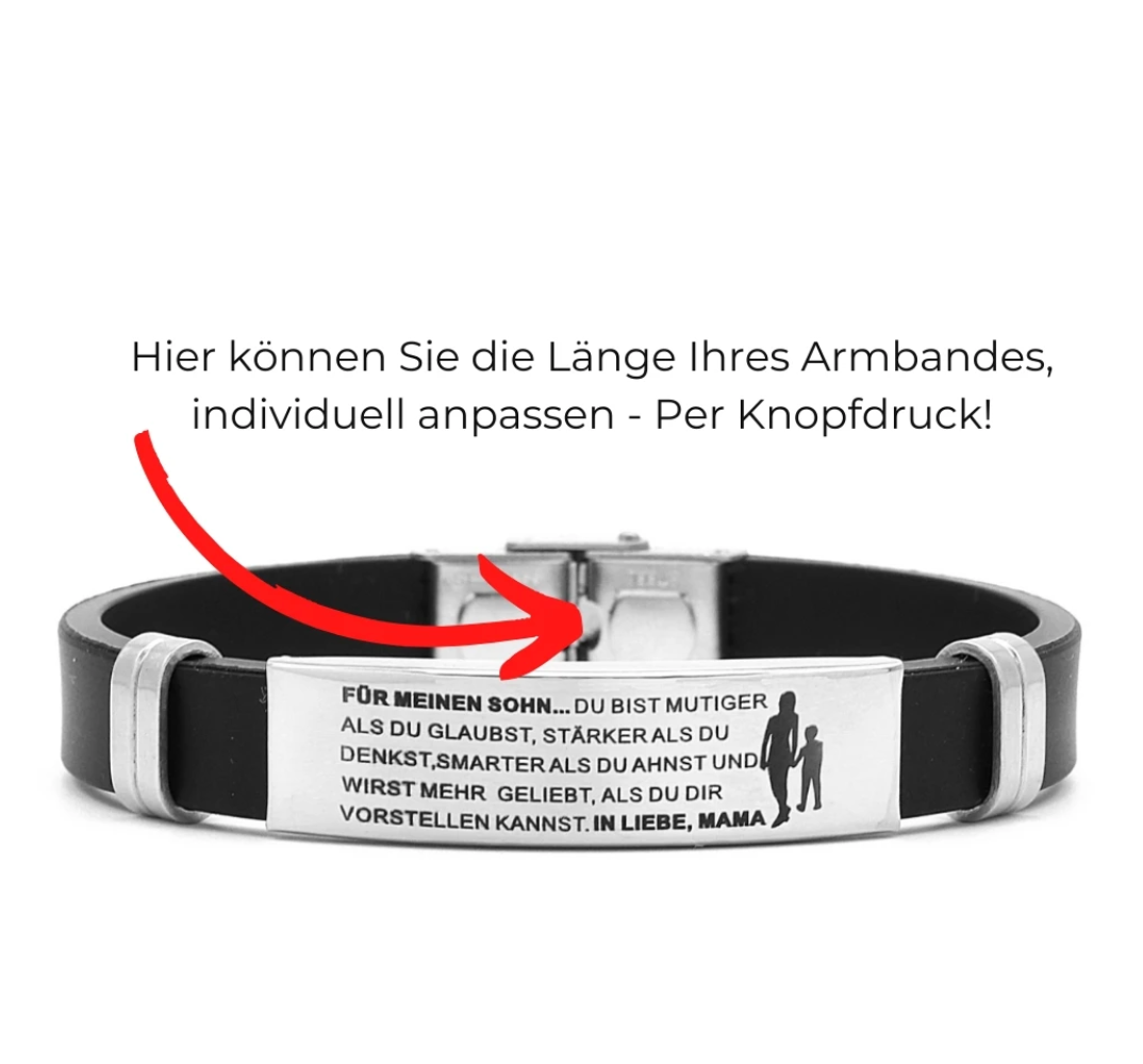 Armband - "FÜR MEINEN SOHN" & "FÜR MEINE TOCHTER"