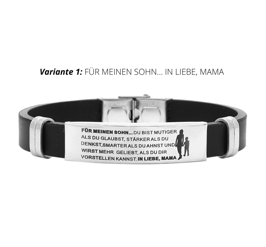 Armband - "FÜR MEINEN SOHN" & "FÜR MEINE TOCHTER"