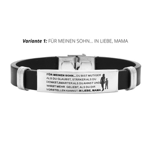 Armband - "FÜR MEINEN SOHN" & "FÜR MEINE TOCHTER"