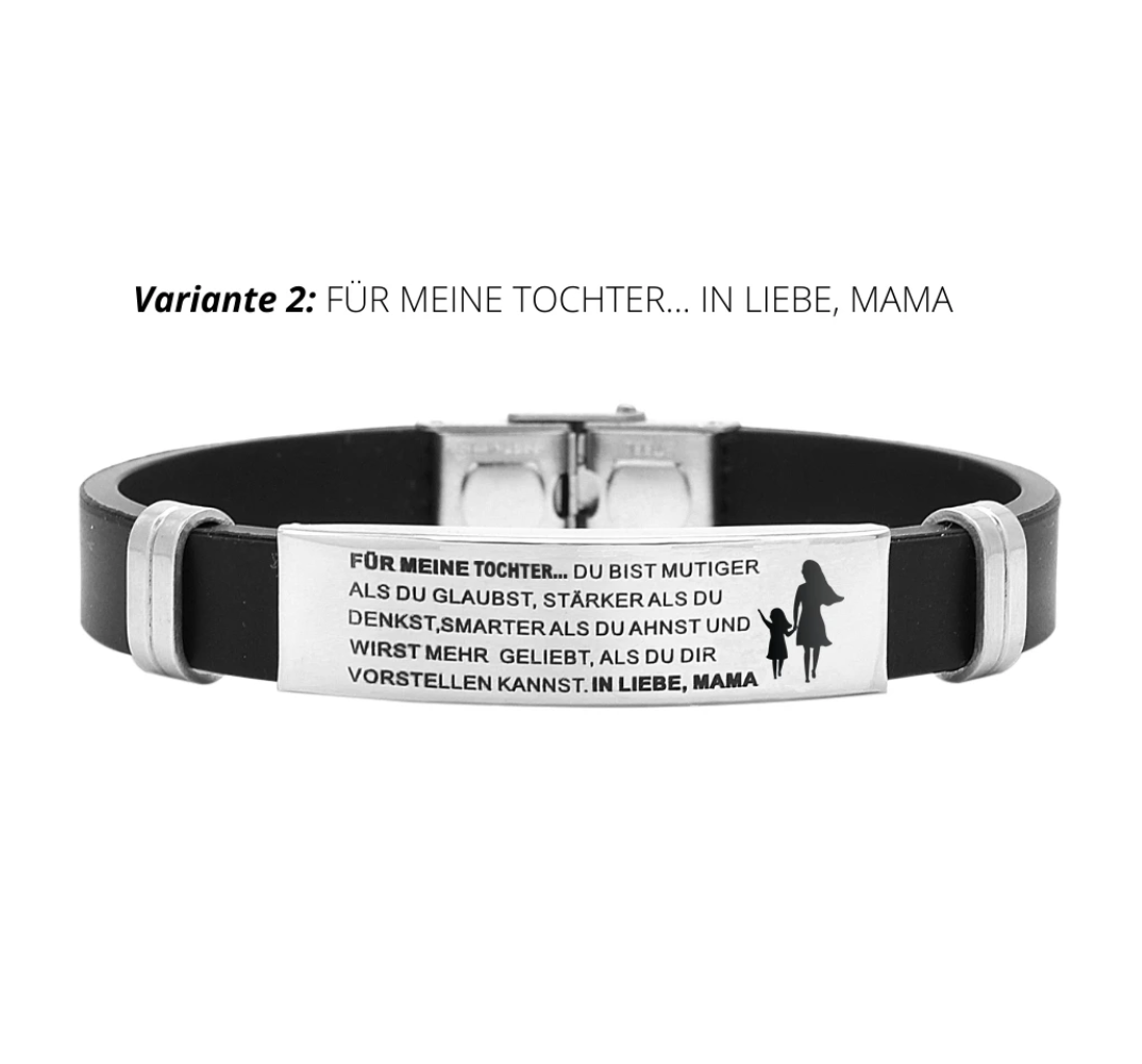 Armband - "FÜR MEINEN SOHN" & "FÜR MEINE TOCHTER"