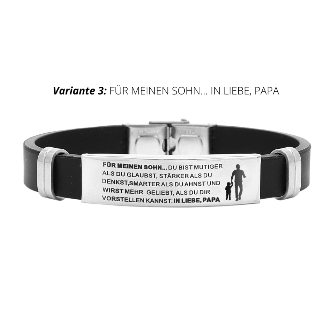 Armband - "FÜR MEINEN SOHN" & "FÜR MEINE TOCHTER"