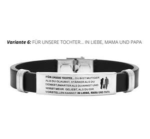 Armband - "FÜR MEINEN SOHN" & "FÜR MEINE TOCHTER"