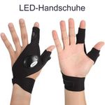 LED-Handschuhe mit wasserdichter Beleuchtung