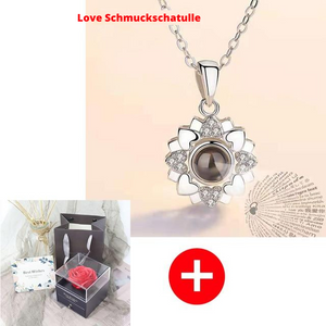 Love Schmuckschatulle mit Kette | Valentinstag