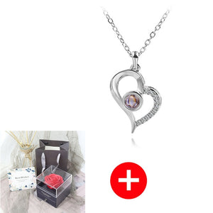 Love Schmuckschatulle mit Kette | Valentinstag